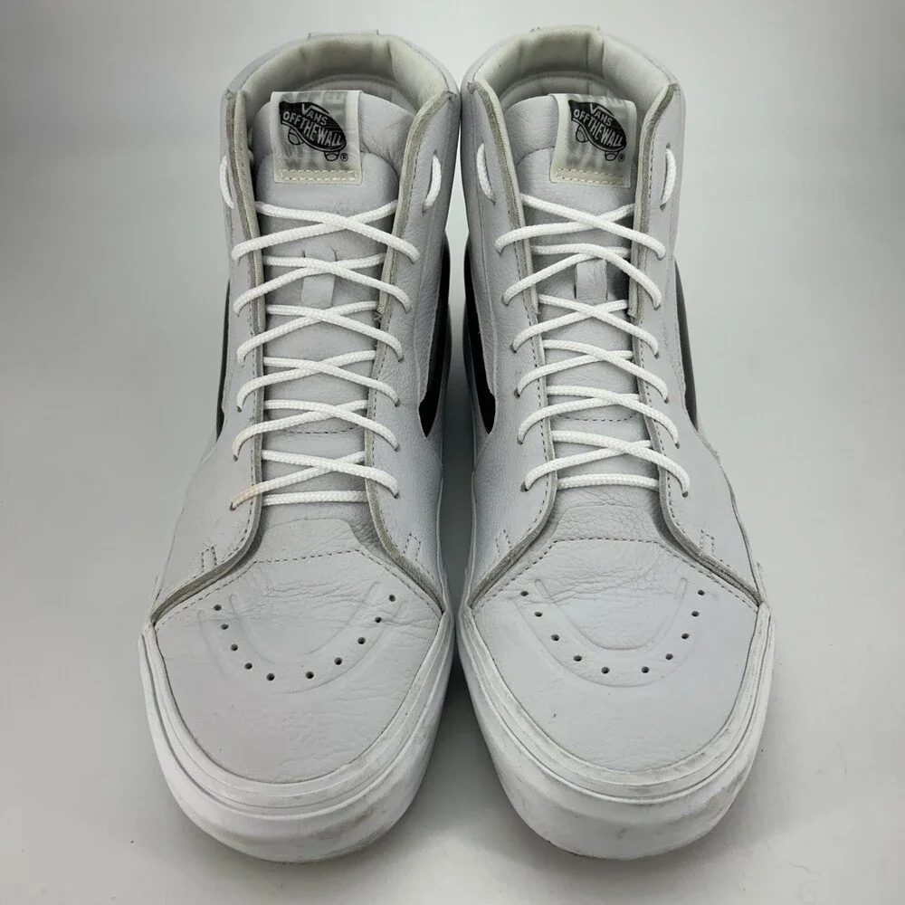Vans Shoes Mens Size 10.5 Sk8-Hi XL Big Mood Hologram Leather High Top Skate